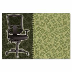 ALEEL41CHPRACAC Elusion Series Mesh High-Back Multifunction Chair, Prisma Cactus By ALERA