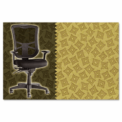 ALEEL41CHPRADES Elusion Series Mesh High-Back Multifunction Chair, Prisma Desert Grass By ALERA
