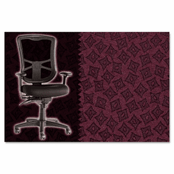 ALEEL41CHPRARUB Elusion Series Mesh High-Back Multifunction Chair, Prisma Ruby By ALERA