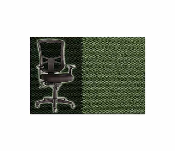 ALEEL41CHSIDLAW Elusion Series Mesh High-Back Multifunction Chair, Sidestep Lawn Green By ALERA