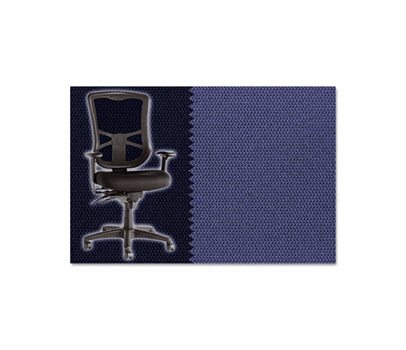 ALEEL41CHSIDNAV Elusion Series Mesh High-Back Multifunction Chair, Sidestep Navy By ALERA