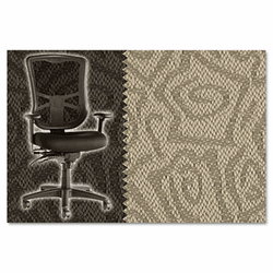 ALEEL41CSABSSAN Elusion Series Mesh High-Back Multifunction Chair, Abstract Sand By ALERA