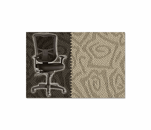 ALEEL41CSABSSAN Elusion Series Mesh High-Back Multifunction Chair, Abstract Sand By ALERA