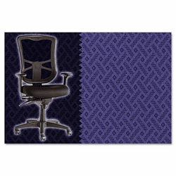 ALEEL41CSBRANAV Elusion Series Mesh High-Back Multifunction Chair, Brazil Navy By ALERA