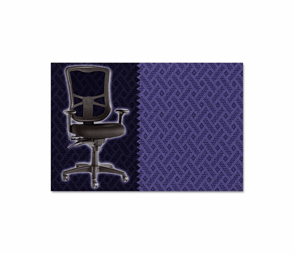 ALEEL41CSBRANAV Elusion Series Mesh High-Back Multifunction Chair, Brazil Navy By ALERA