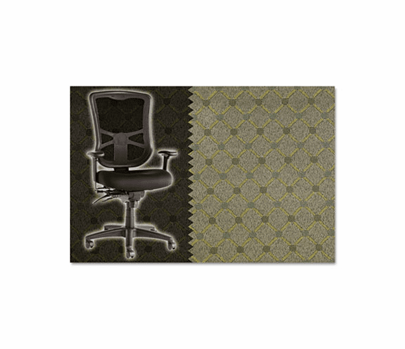 ALEEL41CSCHARAT Elusion Series Mesh High-Back Multifunction Chair, Chain Dot Rattan By ALERA