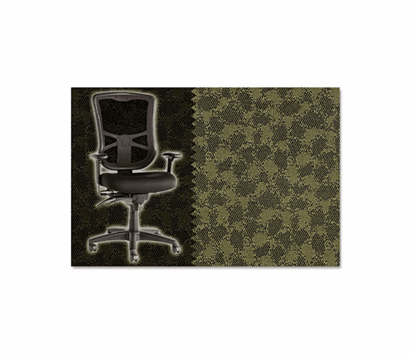 ALEEL41CSENICUR Elusion Series Mesh High-Back Multifunction Chair, Enigma Curry By ALERA