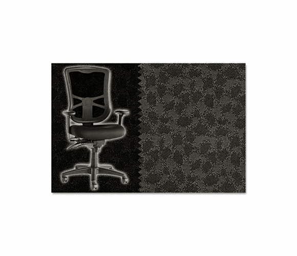 ALEEL41CSENIMOC Elusion Series Mesh High-Back Multifunction Chair, Enigma Mocha By ALERA