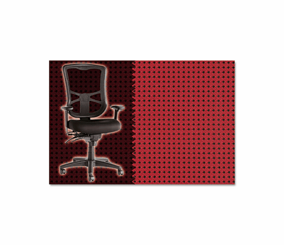 ALEEL41CSEXPFES Elusion Series Mesh High-Back Multifunction Chair, Expo Festive By ALERA