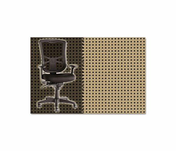 ALEEL41CSEXPLAT Elusion Series Mesh High-Back Multifunction Chair, Expo Latte By ALERA