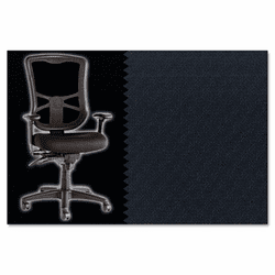 ALEEL41CSINSEBO Elusion Series Mesh High-Back Multifunction Chair, Insight Ebony By ALERA