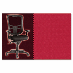 ALEEL41CSINSREA Elusion Series Mesh High-Back Multifunction Chair, Insight Real Red By ALERA