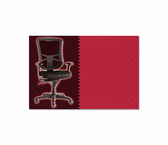 ALEEL41CSINSREA Elusion Series Mesh High-Back Multifunction Chair, Insight Real Red By ALERA