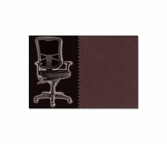 ALEEL41CSLOOCOC Elusion Series Mesh High-Back Multifunction Chair, Loom Cocoa By ALERA