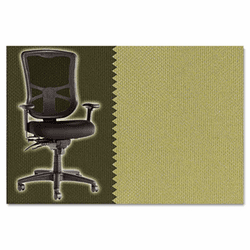 ALEEL41CSLOOGRA Elusion Series Mesh High-Back Multifunction Chair, Loom Grass By ALERA