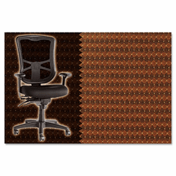 ALEEL41CSPRIBRA Elusion Series Mesh High-Back Multifunction Chair, Prism Brandy By ALERA
