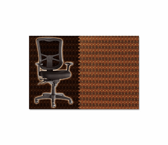 ALEEL41CSPRIBRA Elusion Series Mesh High-Back Multifunction Chair, Prism Brandy By ALERA