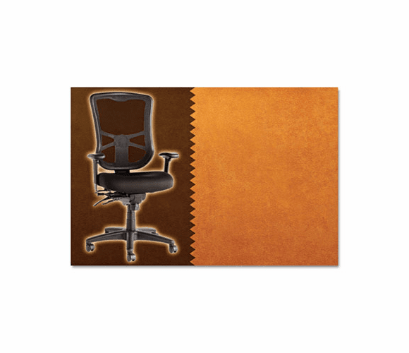 ALEEL41CSPSESAF Elusion Series Mesh High-Back Multifunction Chair, Pseudo Saffron By ALERA