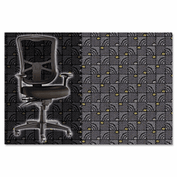 ALEEL41CSTANCHA Elusion Series Mesh High-Back Multifunction Chair, Tangent Chambray By ALERA
