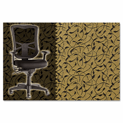 ALEEL41CSWHINUG Elusion Series Mesh High-Back Multifunction Chair, Whirl Nugget By ALERA