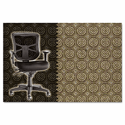 ALEEL42BHCIRMOC Elusion Series Mesh Mid-Back Swivel/Tilt Chair, Cirque Mocha By ALERA