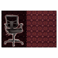 ALEEL42BHCIRVEL Elusion Series Mesh Mid-Back Swivel/Tilt Chair, Cirque Velvet Rose By ALERA