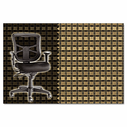 ALEEL42BHFAZCOR Elusion Series Mesh Mid-Back Swivel/Tilt Chair, Faze Cork By ALERA
