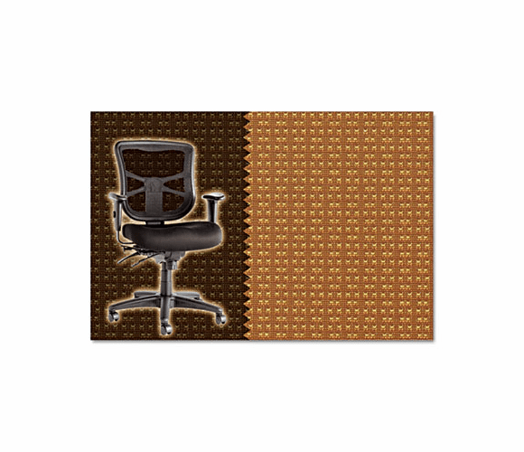 ALEEL42BHJOLGIL Elusion Series Mesh Mid-Back Swivel/Tilt Chair, Jolt Gilt By ALERA
