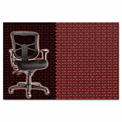 ALEEL42BHJOLWIN Elusion Series Mesh Mid-Back Swivel/Tilt Chair, Jolt Wine By ALERA
