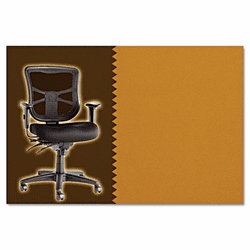 ALEEL42BHPERCUR Elusion Series Mesh Mid-Back Swivel/Tilt Chair, Persuasion Vinyl Curry By ALERA