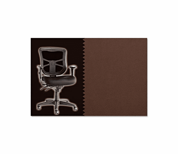 ALEEL42BHPERPUM Elusion Series Mesh Mid-Back Swivel/Tilt Chair, Persuasion Vinyl Pumpernickel By ALERA