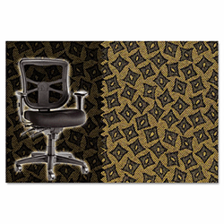 ALEEL42BHPRATEX Elusion Series Mesh Mid-Back Swivel/Tilt Chair, Prisma Texas Tea By ALERA
