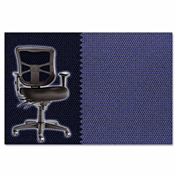 ALEEL42BHSIDNAV Elusion Series Mesh Mid-Back Swivel/Tilt Chair, Sidestep Navy By ALERA