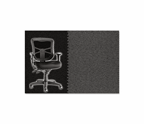 ALEEL42BHSIDSMO Elusion Series Mesh Mid-Back Swivel/Tilt Chair, Sidestep Smoke By ALERA