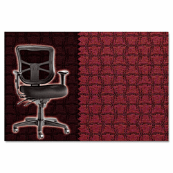 ALEEL42BHTRAREG Elusion Series Mesh Mid-Back Swivel/Tilt Chair, Trapeze Regency Red By ALERA