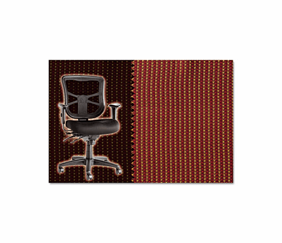 ALEEL42BSBLICRA Elusion Series Mesh Mid-Back Swivel/Tilt Chair, Blink Cranberry By ALERA
