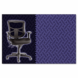 ALEEL42BSBRANAV Elusion Series Mesh Mid-Back Swivel/Tilt Chair, Brazil Navy By ALERA