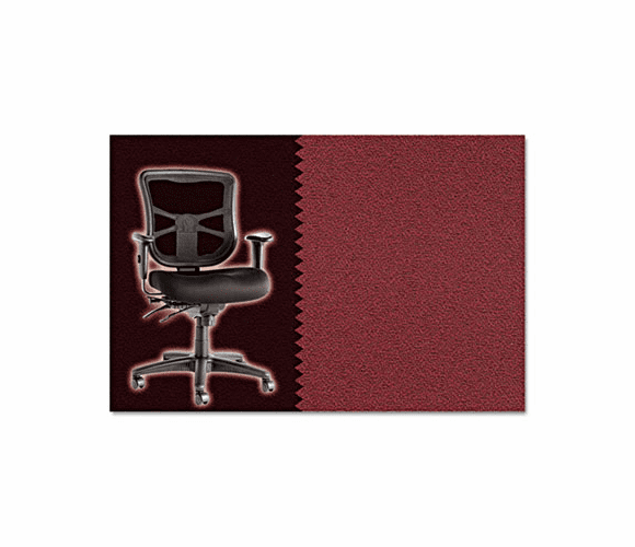 ALEEL42BSBSSGAR Elusion Series Mesh Mid-Back Swivel/Tilt Chair, Basis Garnet By ALERA