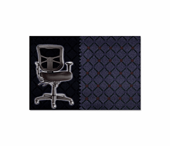 ALEEL42BSCHANAV Elusion Series Mesh Mid-Back Swivel/Tilt Chair, Chain Dot Navy By ALERA