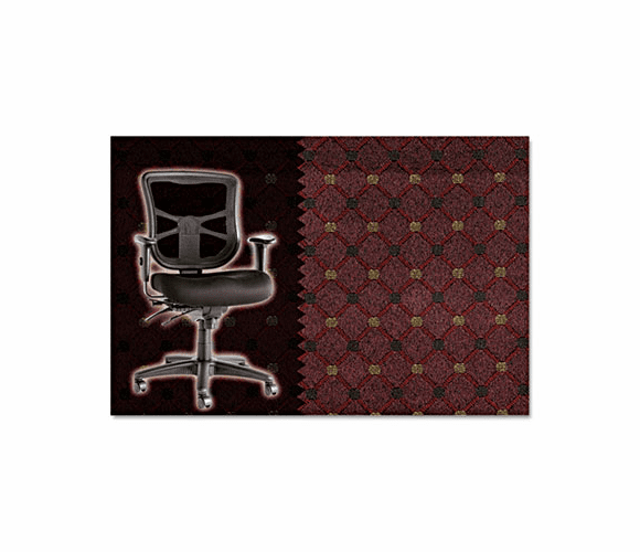 ALEEL42BSCHAWIN Elusion Series Mesh Mid-Back Swivel/Tilt Chair, Chain Dot Wine By ALERA