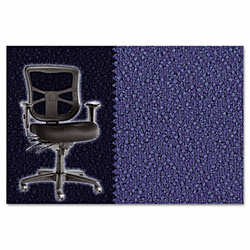 ALEEL42BSCREBLU Elusion Series Mesh Mid-Back Swivel/Tilt Chair, Crepe Blue By ALERA