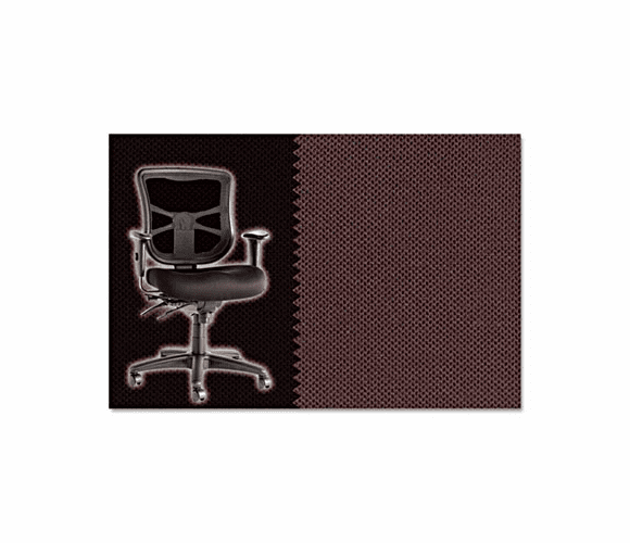 ALEEL42BSLOOCOC Elusion Series Mesh Mid-Back Swivel/Tilt Chair, Loom Cocoa By ALERA