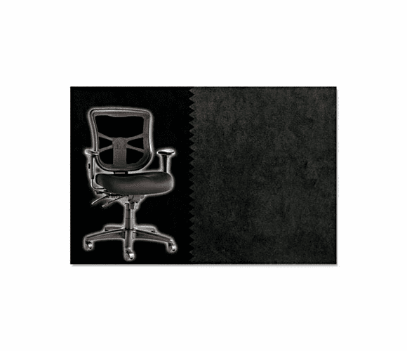 ALEEL42BSPSEBLA Elusion Series Mesh Mid-Back Swivel/Tilt Chair, Pseudo Black By ALERA