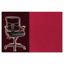 ALEEL42BSPSERED Elusion Series Mesh Mid-Back Swivel/Tilt Chair, Pseudo Red By ALERA