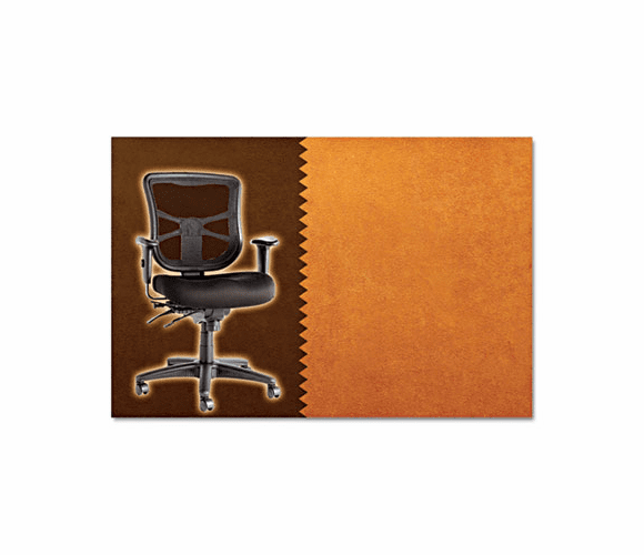 ALEEL42BSPSESAF Elusion Series Mesh Mid-Back Swivel/Tilt Chair, Pseudo Saffron By ALERA