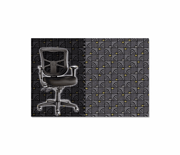 ALEEL42BSTANCHA Elusion Series Mesh Mid-Back Swivel/Tilt Chair, Tangent Chambray By ALERA