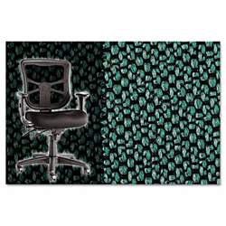 ALEEL42BSWEAGRN Elusion Series Mesh Mid-Back Swivel/Tilt Chair, Weave Green By ALERA