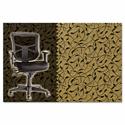 ALEEL42BSWHINUG Elusion Series Mesh Mid-Back Swivel/Tilt Chair, Whirl Nugget By ALERA