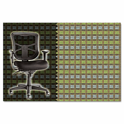 ALEEL42CHFAZPOO Elusion Series Mesh Mid-Back Multifunction Chair, Faze Pool By ALERA