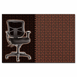 ALEEL42CHJOLJAV Elusion Series Mesh Mid-Back Multifunction Chair, Jolt Java By ALERA